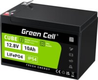 Green Cell CUBE LiFePO4 10Ah 12.8V 128Wh lítium-vas-foszfát akkumulátor