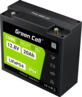 Green Cell CUBE LiFePO4 20Ah 12.8V 256Wh lítium-vas-foszfát akkumulátor
