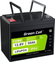 Green Cell CUBE LiFePO4 50Ah 12V 640Wh lítium-vas-foszfát akkumulátor