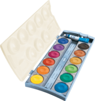 Pelikan Eco 12 +1 színű Vízfesték készlet