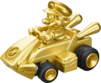 Carrera 2,4GHz Mario Kart Mini RC Távirányítós autó figurával - Mario Gold