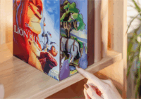 Revell Tiny Adventures Disney - Az Oroszlánykirály Book Nook készítő készlet