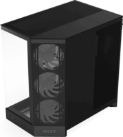NZXT H9 Flow RGB Midi Torony Számítógépház - Fekete