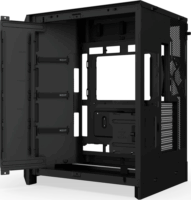 NZXT H9 Flow RGB+ Midi Torony Számítógépház - Fekete