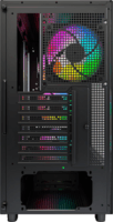 Montech XR Wood ARGB Midi Torony Számítógépház - Fekete