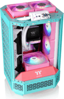 Thermaltake The Tower 250 Mini Torony Számítógépház - Zöld