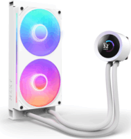 NZXT Kraken Plus 240mm RGB All In One Univerzális CPU Vízhűtés - Fehér