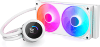 NZXT Kraken Plus 240mm RGB All In One Univerzális CPU Vízhűtés - Fehér