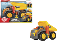 Dickie Toys Volvo Dömper autó hang és fényhatásokkal - Sárga