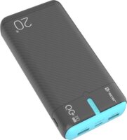 Tracer EnerGen Powerbank 2x USB-A + USB-C 20000mAh 20W - Fekete/Kék