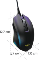 Hama uRage Reaper 800 8K Vezetékes Gaming Egér - Fekete