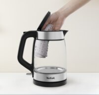 Tefal KI605830 Vízforraló 1.7L 2200 Watt - Átlátszó / Fekete / Ezüst