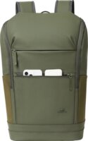 RivaCase 7856 Eden ECO Urban 17,3" Laptop hátizsák - Olíva zöld