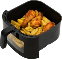 Airfryer AD 6318 AirFryer Forrólevegős sütő 8L 2500 Watt - Fekete