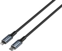 Havit CB6311 USB-C apa - Lightning apa Adat és töltő kábel 1m - Fekete