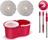 Lamart LT8061 Forgó felmosó szett 12L - Piros