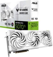 Asus GeForce RTX 5070Ti 16GB GDDR7 TUF Gaming Videókártya - Fehér