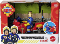 Simba Sam a tűzoltó Motorkerékpár figurával