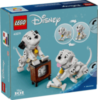 LEGO® Disney: 43271 - 101 kiskutya: Kuksi és Pelyhes dalmatakölykök