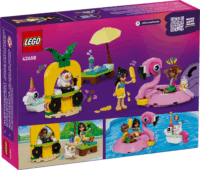LEGO® Friends: 42658 - Medencés buli flamingóval és egyszarvúval