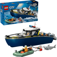 LEGO® City: 60456 - Üldözés rendőrségi csónakkal