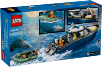 LEGO® City: 60456 - Üldözés rendőrségi csónakkal