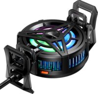 Vention KQKB0 Mobiltelefon Asztali tartó beépített hűtéssel - Fekete