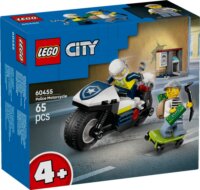 LEGO® City: 60455 - Üldözés rendőrségi motorkerékpárral