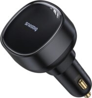 Baseus Enjoyment Pro USB-A / Lightning kábel Szivargyújtós Gyorstöltő 55W - Fekete