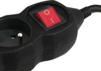 Esperanza ELK216K Hálózati elosztó 5 aljzatos 5m - Fekete