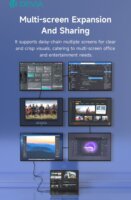 Devia Extreme Speed Series USB-C apa - USB-C apa Adat- és töltőkábel 240W 1m - Fekete