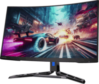 Lenovo 31.5" Legion R32qc-30 16:9 QHD VA Ívelt Gaming Monitor 120Hz - Fekete
