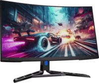Lenovo 31.5" Legion R32qc-30 16:9 QHD VA Ívelt Gaming Monitor 120Hz - Fekete