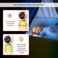 Gigaset Baby 500 Wireless Akkus Digitális Babamonitor Bébiőr