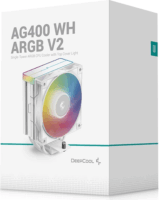 DeepCool AG400 WH ARGB V2 Univerzális CPU Hűtő - Fehér