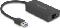 DeLock 66045 USB-A RJ45 2.5GB Hálózati Ethernet Adapter - Fekete