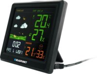 Blaupunkt WS25BK LCD Meteorológiai Időjárás állomás külső szenzorral - Fekete