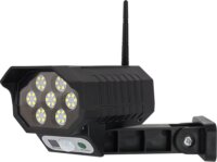 Esperanza ECA103 Phantom Napelemes Lámpás Bullet Álkamera - Fekete