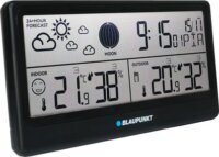 Blaupunkt WS20BK LCD Meteorológiai Időjárás állomás külső szenzorral - Fekete