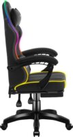 Huzaro Force 3.7 RGB LED Gamer szék - Fekete