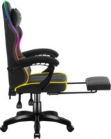 Huzaro Force 3.7 RGB LED Gamer szék - Fekete