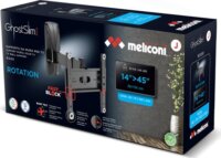 Meliconi Slimstyle Plus 200SR FB 14"-45" TV / Monitor fali tartó konzol - Fekete