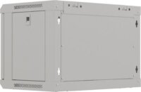 Lanberg 19" Fali rack szekrény 6U 540x370mm - Szürke