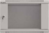 Lanberg 19" Fali rack szekrény 6U 540x370mm - Szürke