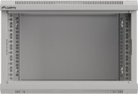 Lanberg 19" Fali rack szekrény 6U 540x370mm - Szürke