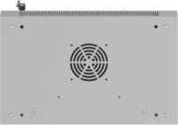 Lanberg 19" Fali rack szekrény 6U 540x370mm - Szürke