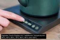 Unold 18217 Clara Vízforraló 0,6L 1000 Watt - Zöld