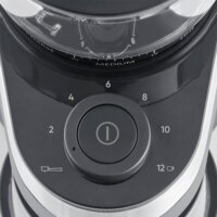 Severin KM 3880 Elektromos Kávéörlő Kávédaráló 240g 140 Watt - Fekete / Átlátszó