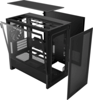 NZXT H3 Flow Midi Torony Számítógépház - Fekete