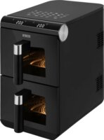 Noveen AF5050 X-LINE AirFryer Forrólevegős sütő 11L 1700 Watt - Fekete